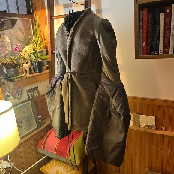 Rick Owens Kimono Sleeve Jacket - Picture 2 of 16